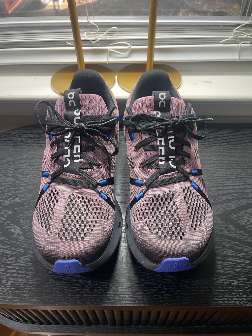 On Running Women's CloudSurfer in Black and purple 9 - Picture 3 of 9